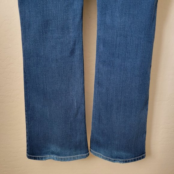 Old Navy Maternity Low Rise Dark Wash Bootcut Denim Jeans - Picture 9 of 15